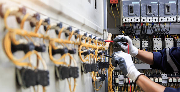 Professional Electrician technician working in Severn, MD
